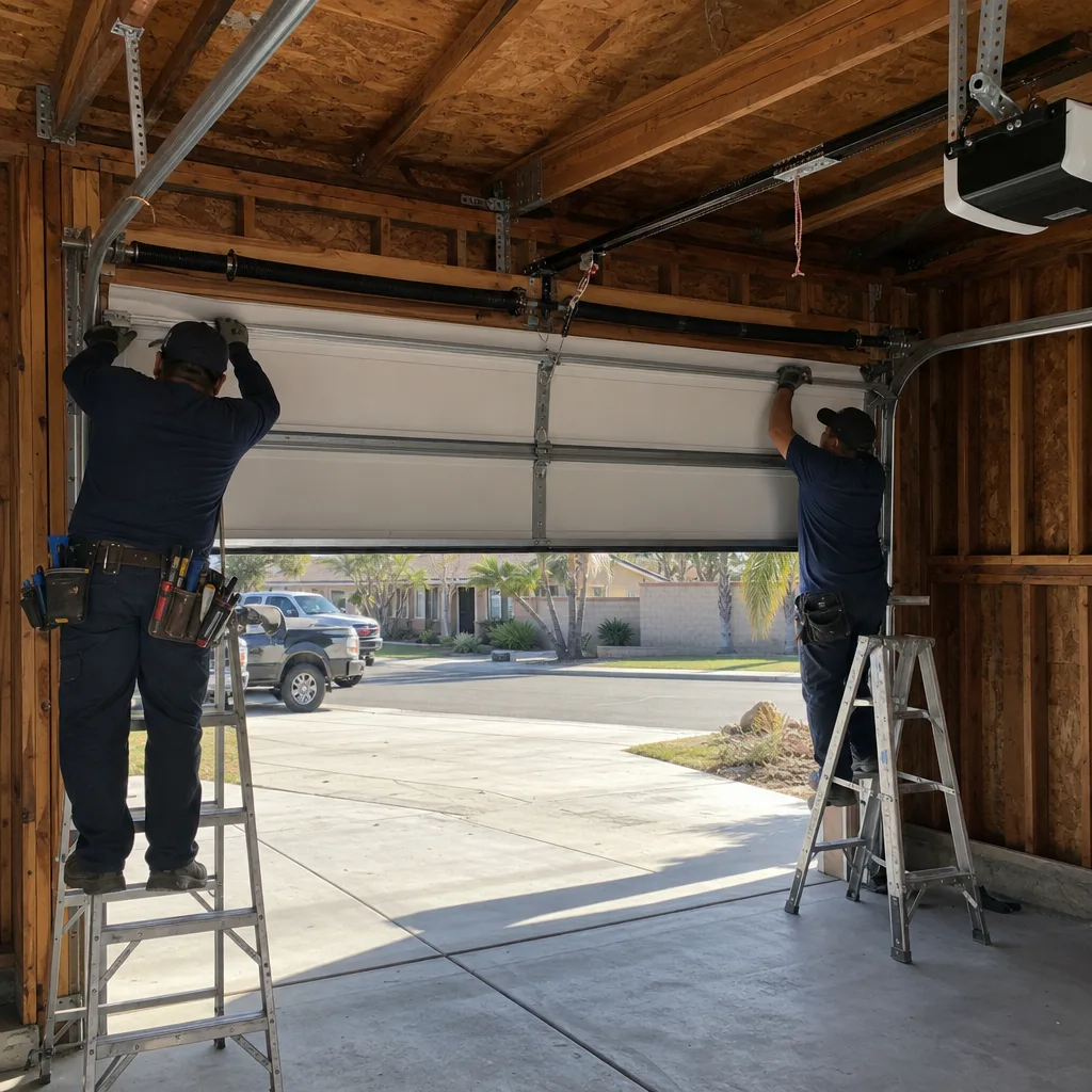 Garage Door Repair in Rialto